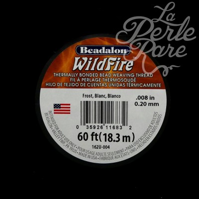 Fil WildFire Blanc ø 0.2 mm 