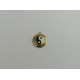 Pendentif en émail, plaqué en alliage d'or clair avec Yin Yang  (1 pce)
