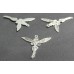 Pendentif fée Halloween en alliage de style tibétain - Argent antique - (1 pce)