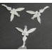 Pendentif fée Halloween. Sans plomb, sans cadmium et sans nickel - Argenté - (1 pce)