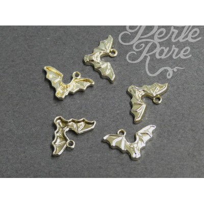 Pendentifs "chauves-souris "  en alliage  - Or Clair - 1pièce