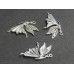 Pendentifs Halloween " Fée " en alliage - Argent antique - 1 pièce
