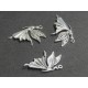 Pendentifs Halloween " Fée " en alliage - Argent antique - 1 pièce