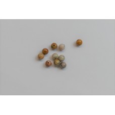 Ronde 6 - Agate folle naturelle  (10 pces)