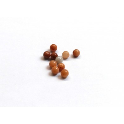 Ronde 6 - Aventurine rose naturelle - (10 pces)