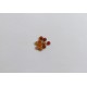 Ronde 6 - Aventurine Rouge Naturelle  (10 pces)
