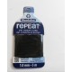 REPEAT - Cordon noir tressé en PET 100% recyclé - (1 pce)