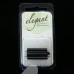 Fermoir - Glissière à clipser Beadslide noir 10 x 24 mm (1 pce)