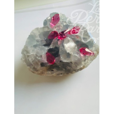 Goutte 11 - Rose (3 pces)