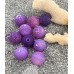 Ronde 10 - Agate naturelle craquelée pourpre Grade A (5 pces)