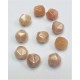 Perles de pierre de soleil naturelles à facettes - (10 pces)