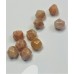 Perles de pierre de soleil naturelles à facettes - (10 pces)