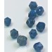Perles de lapis-lazuli naturel, taillées à facettes - (10 pces)