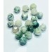 Perles d'agate d'arbre naturel, taillées à facettes - (10 pces)