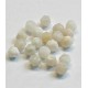 Perles d'agate folle naturelle, taillées à facettes - (10 pces)