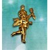 Pendentif - Acier inoxydable - Cupidon 18k plaqué or 
