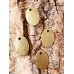 Pendentif  style tibétain - petit ovale (1 pce)