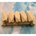 Perles  en bois allongée 40 mm (2pces)