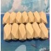 Perles  en bois allongée 40 mm (2pces)