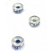 Perle de séparation de style tibétain - Argent antique (4 pces)