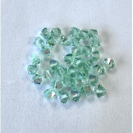 Bicone 4 - Chrysolite ABa (25 pces)