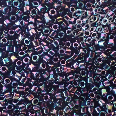 Delica 11 - Prune foncée irisée métallisée  (4 g)