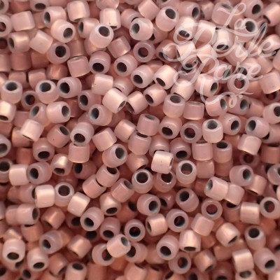 Delica10 - Perle de verre  - Rose cuivré mat(4 g) 