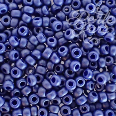 Rocaille 11 - Cobalt lustrée mat opaque (4 g)