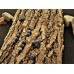 Ronde 8 - Agate naturelle efflorescente noire (10 pces)
