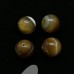 Ronde 14 - Agate naturelle sardonix brun (3 pces)