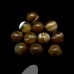 Ronde 14 - Agate naturelle sardonix brun (3 pces)