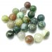 Ronde 8 - Agate naturelle Indienne (10 pces)