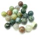 Ronde 8 - Agate naturelle Indienne (10 pces)