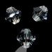 Bicone 10 - Crystal (3 pces)