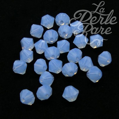 Bicone 4 - Air Blue Opal (25 pces)