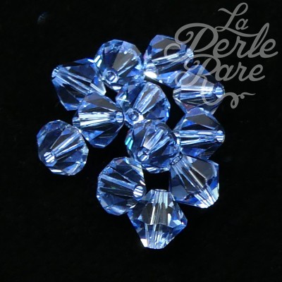 Bicone 6 - Light Sapphire (12 pces)