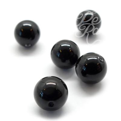 Perle 8 - Mystic Black (5 pces)