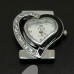 Face de montre coeur en acier inoxydable (à la pièce)