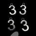 Charms - Chiffre "3" (1 pce)