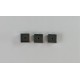 Cube en hématite sans magnétique - (3 pces)
