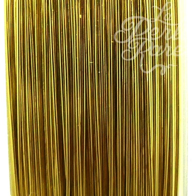Fil de cuivre 0.3 mm - Or