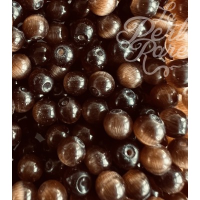 Yeux de Chat 6 - Marron (10 pièces)