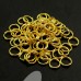 Anneau fendu Fin Light Gold 5 mm (10 pces)